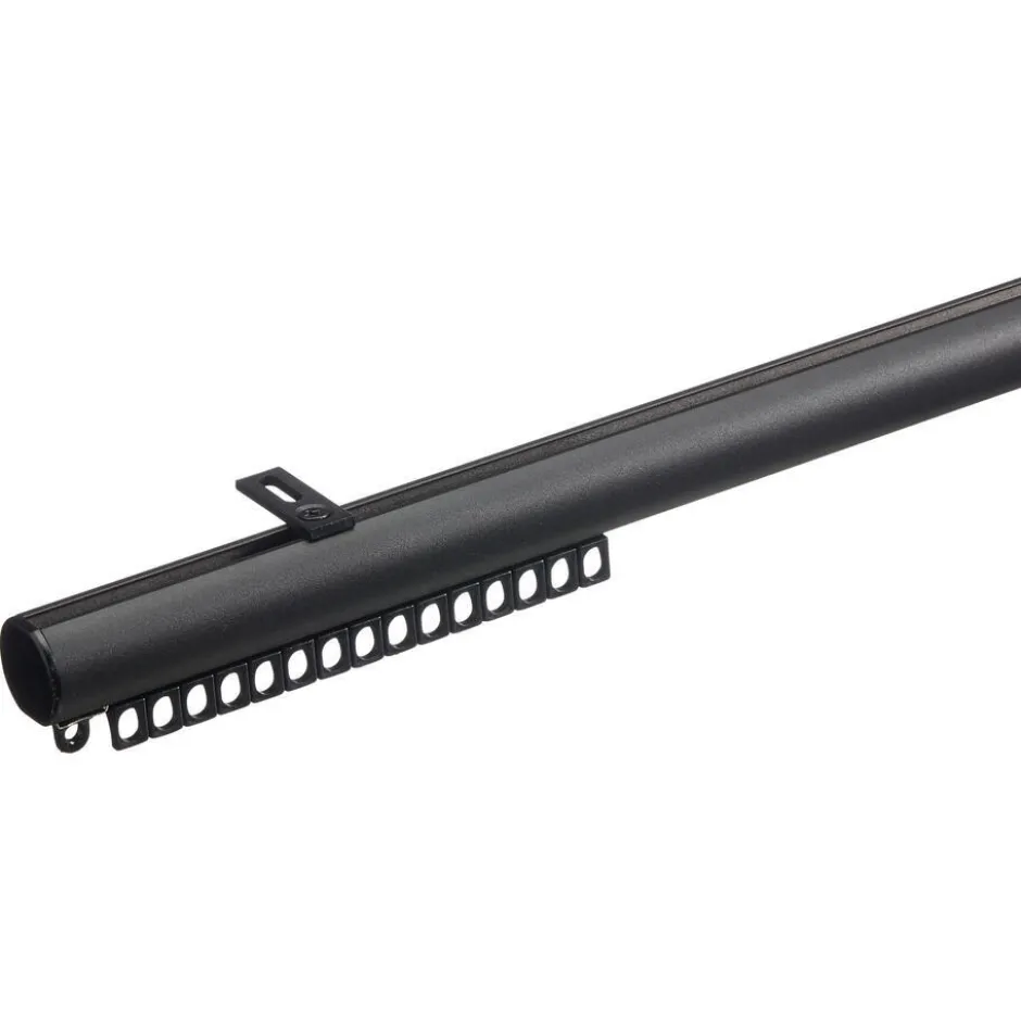 Railroedeset 150 Cm Zwart Metaal - Ø28mm|Kwantum Fashion