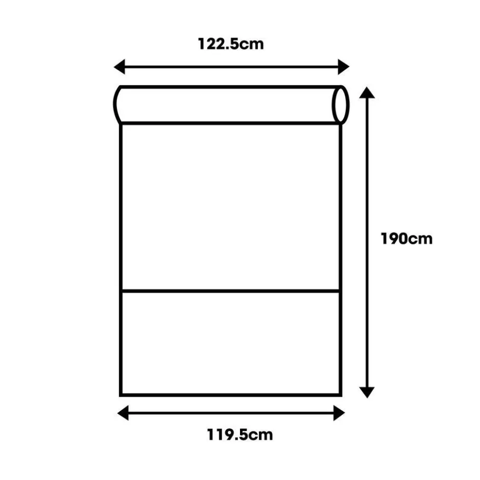 Rolgordijn Milou Antraciet 120x190 Cm|Kwantum Fashion