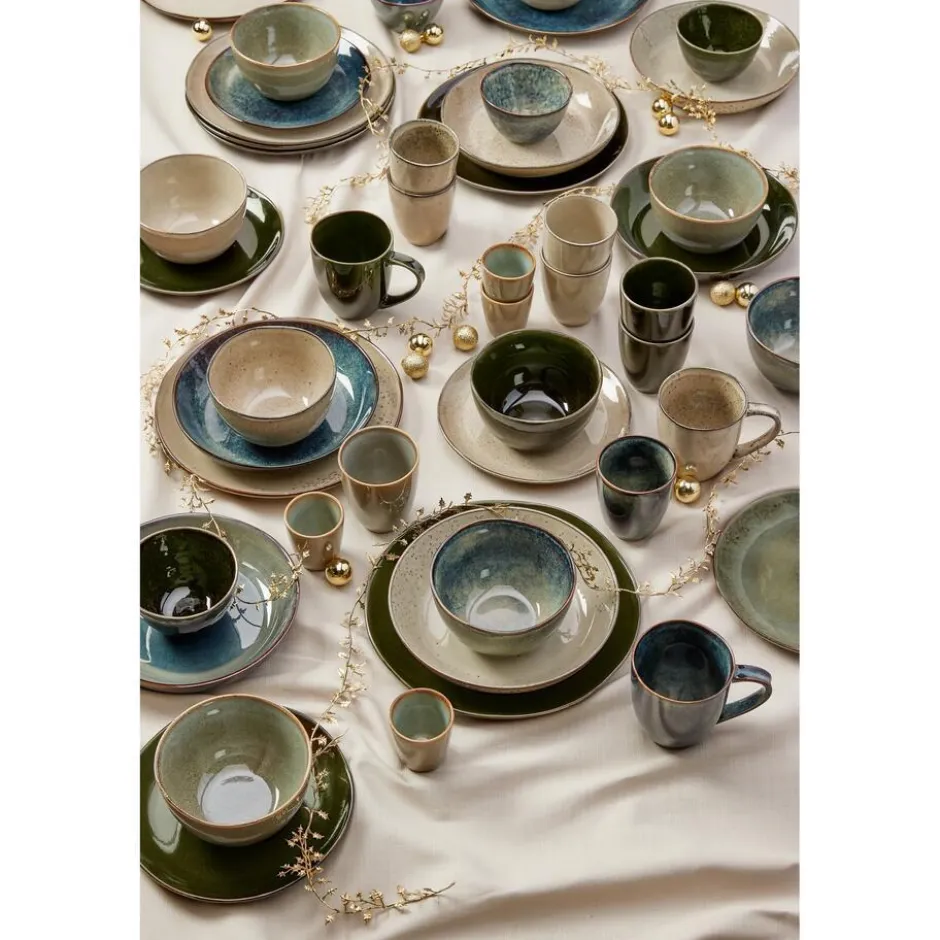 Schaal Glaze Beige - D9 Cm S/3|Kwantum Fashion