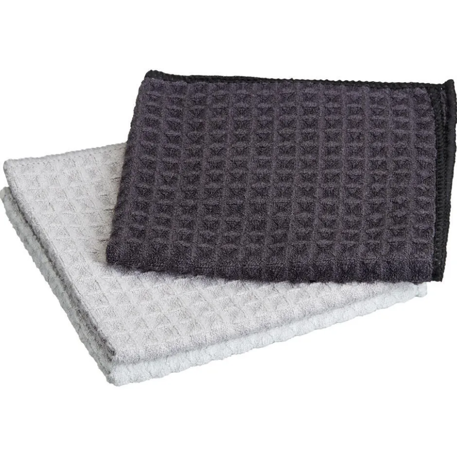 Schoonmaakdoek /Grijs - 3 Stuks|Kwantum Discount