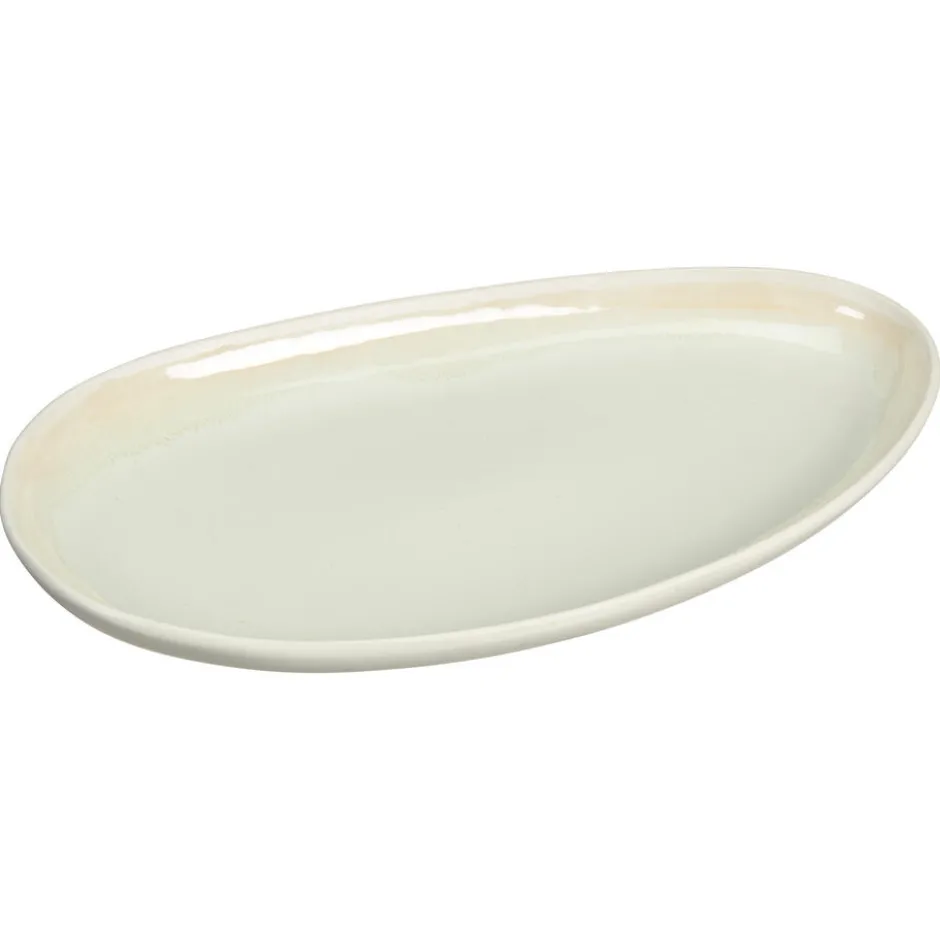 Serveerschaal Viiora Ovaal Off-White|Kwantum Discount