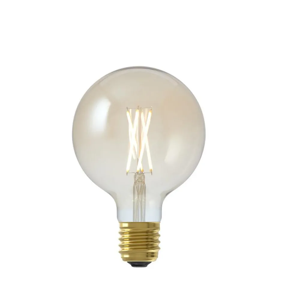 Smart LED 95mm Goud E27|Kwantum Clearance