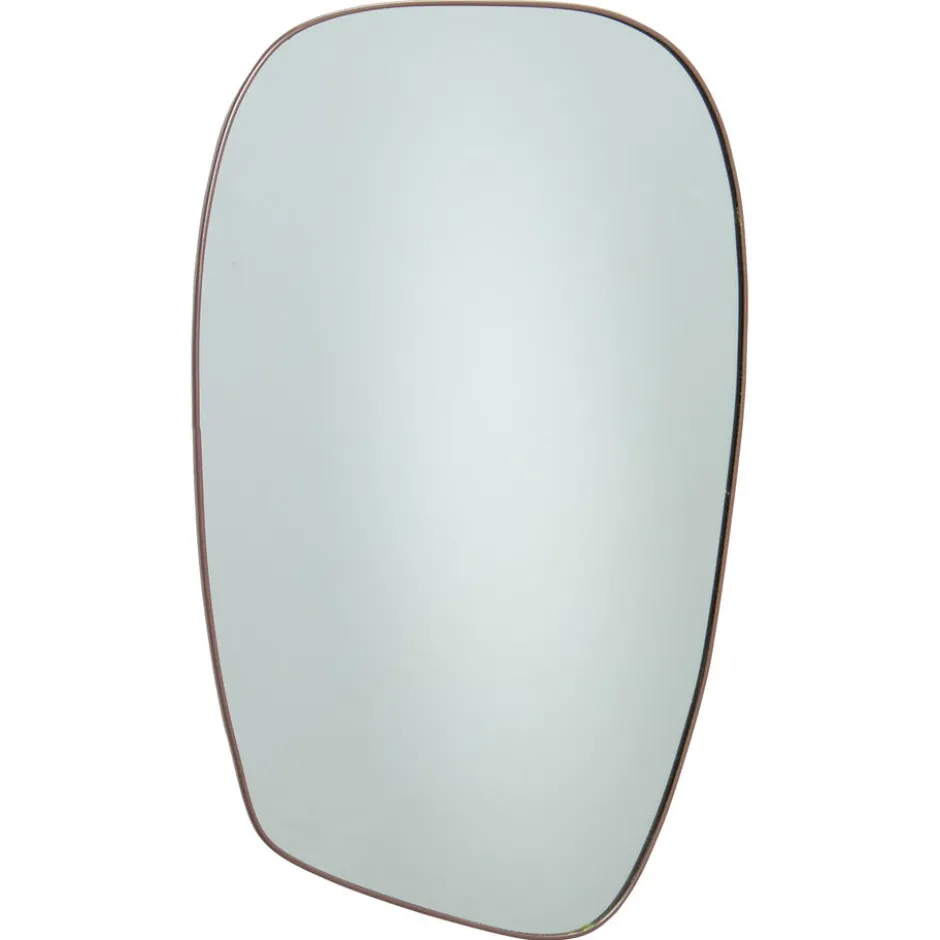 Spiegel Mura Retro Bruin - 35x22 Cm|Kwantum Online