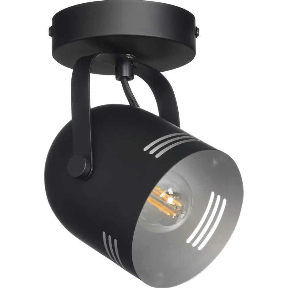 Spot Secna Zwart - 1-Lichts|Kwantum Online