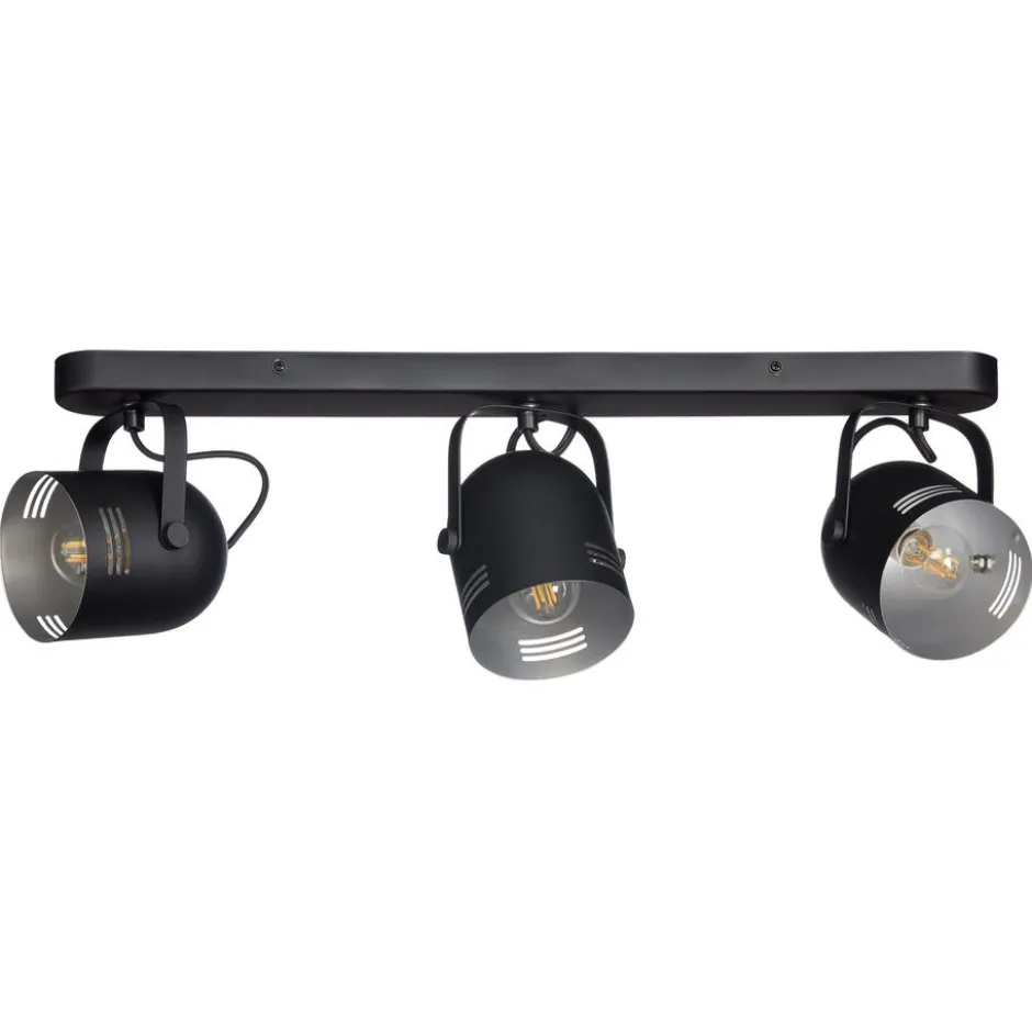 Spot Secna Zwart - 3-Lichts|Kwantum Fashion