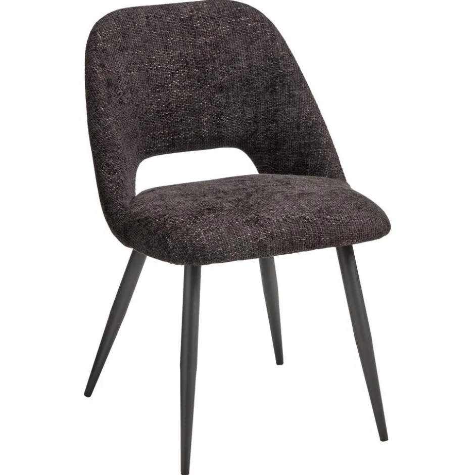 Stoel Avignon Zwart Gemeleerd|Kwantum Best