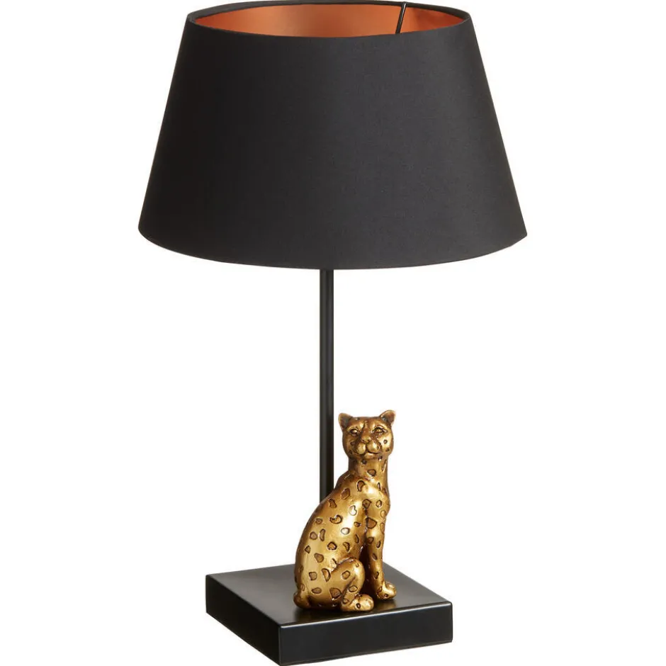 Tafellamp Leopard Zwart|Kwantum Outlet