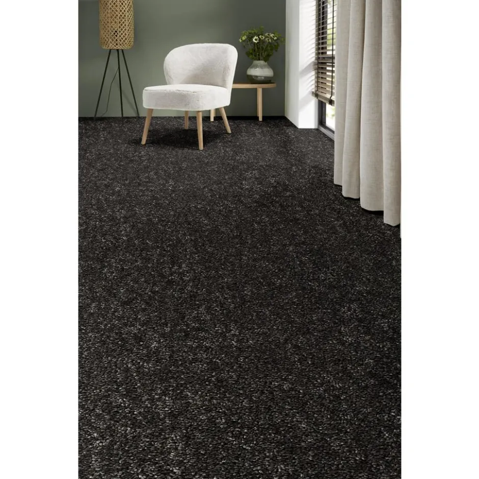 Tapijt Canora Antraciet|Kwantum New