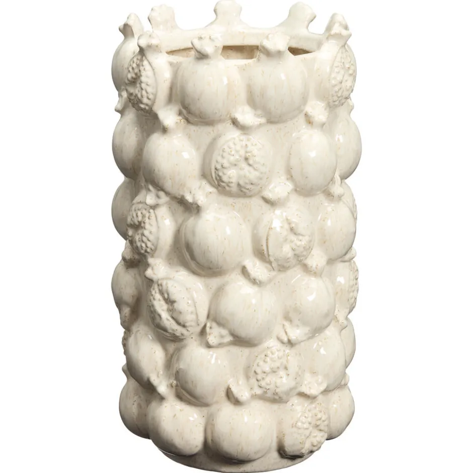 Vaas Granaatappel Off-White - 16x28,5 Cm 16x28 Cm|Kwantum Discount