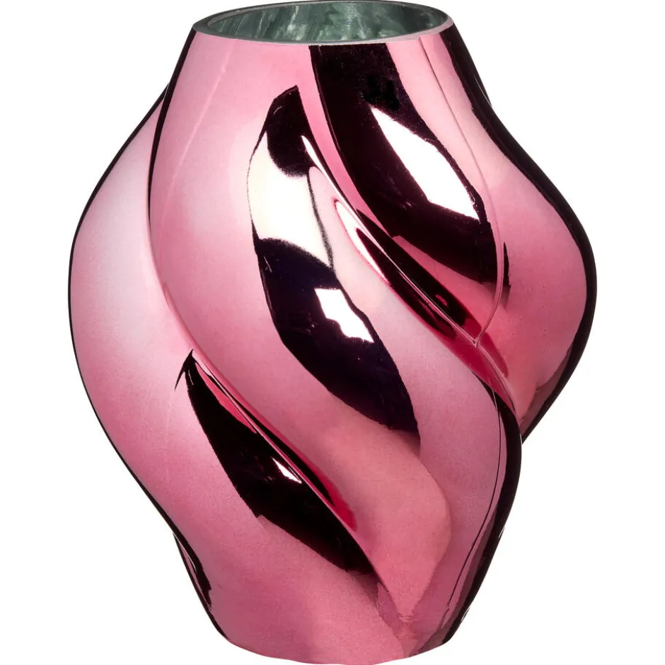 Vaas Metallic Roze 15x20 Cm|Kwantum Clearance