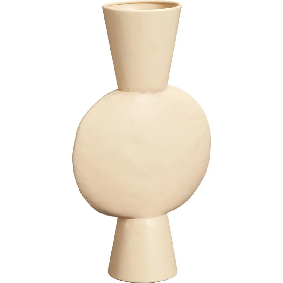Vaas Uzés Beige 20x11x36 Cm|Kwantum Discount