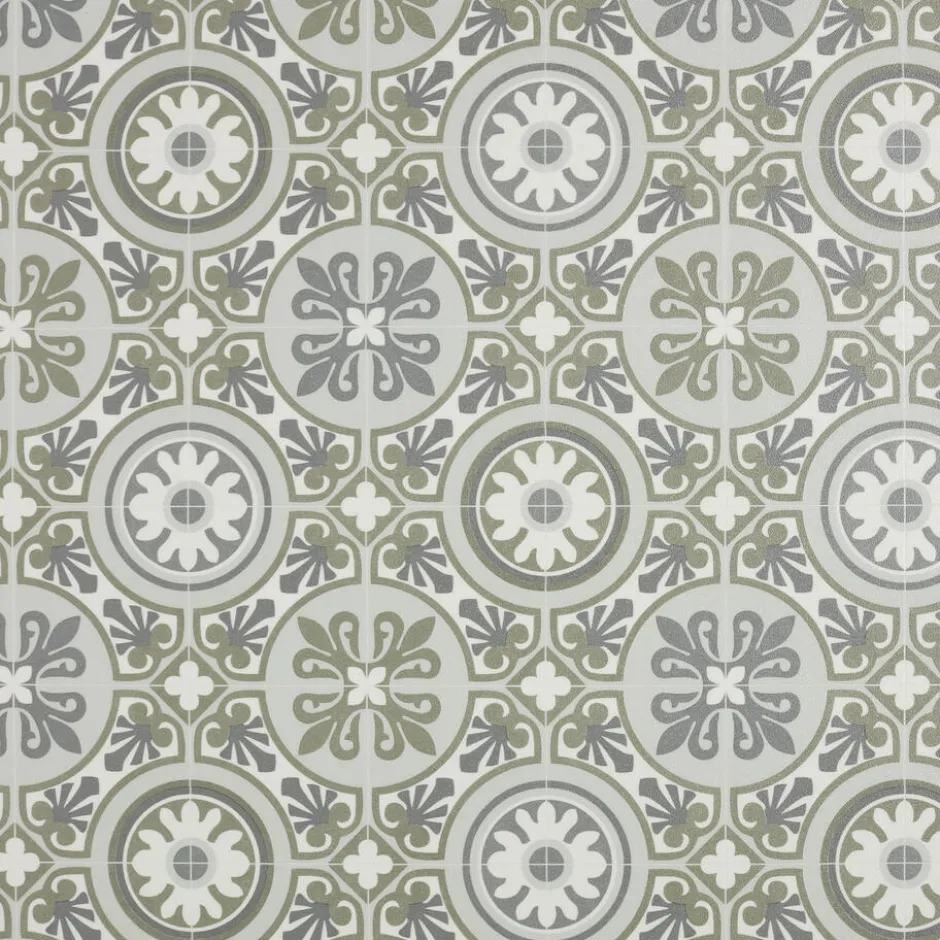 Vinyl Macon Groen Tegellook|Kwantum Clearance