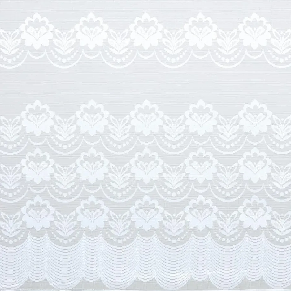 Vitrage Silvia Wit - 180 Cm|Kwantum Hot