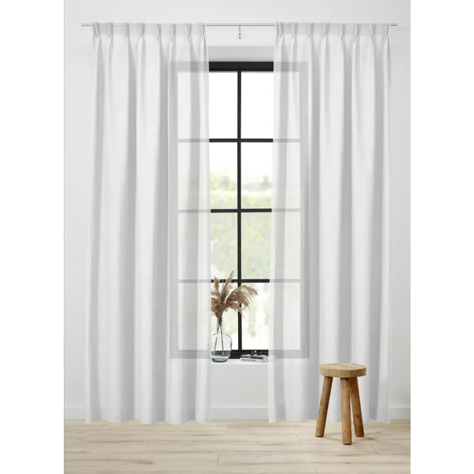 Vitrage Violet Wit 150 Cm|Kwantum Best