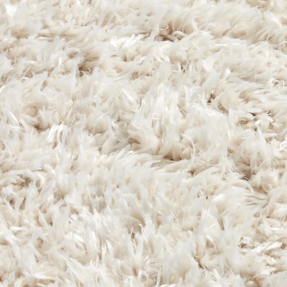 Vloerkleed Cailou Wit ø 180 Cm|Kwantum Hot