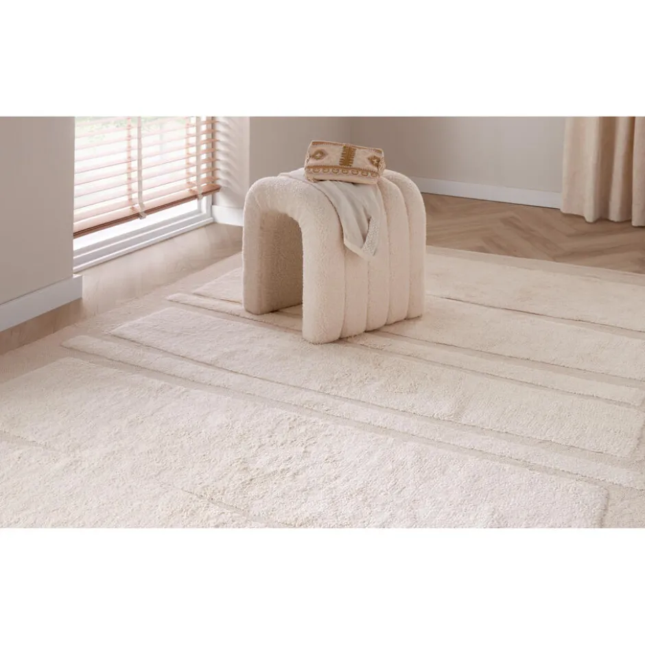 Vloerkleed Metz 160x230 Cm Off-White|Kwantum Outlet