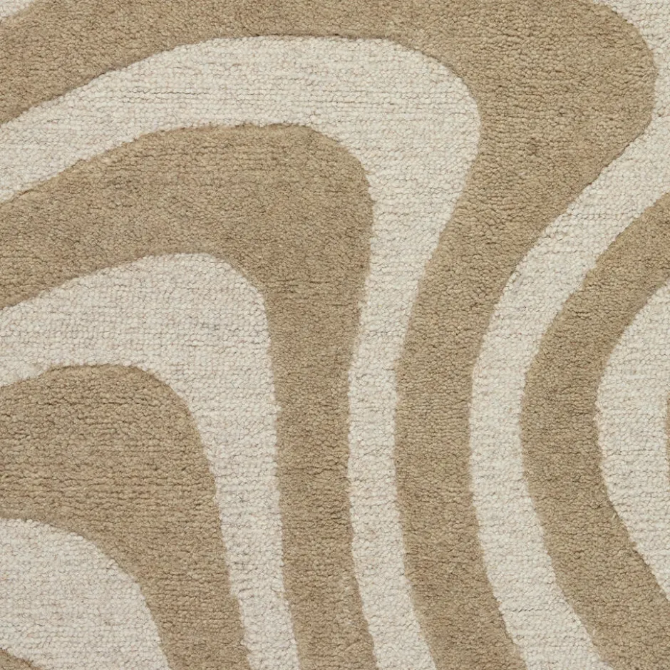 Vloerkleed Sandbank Zand 200x300 Cm|Kwantum Best