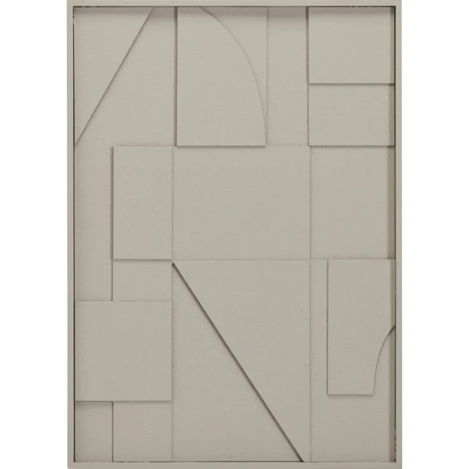 Wanddecoratie Laval Taupe|Kwantum Outlet