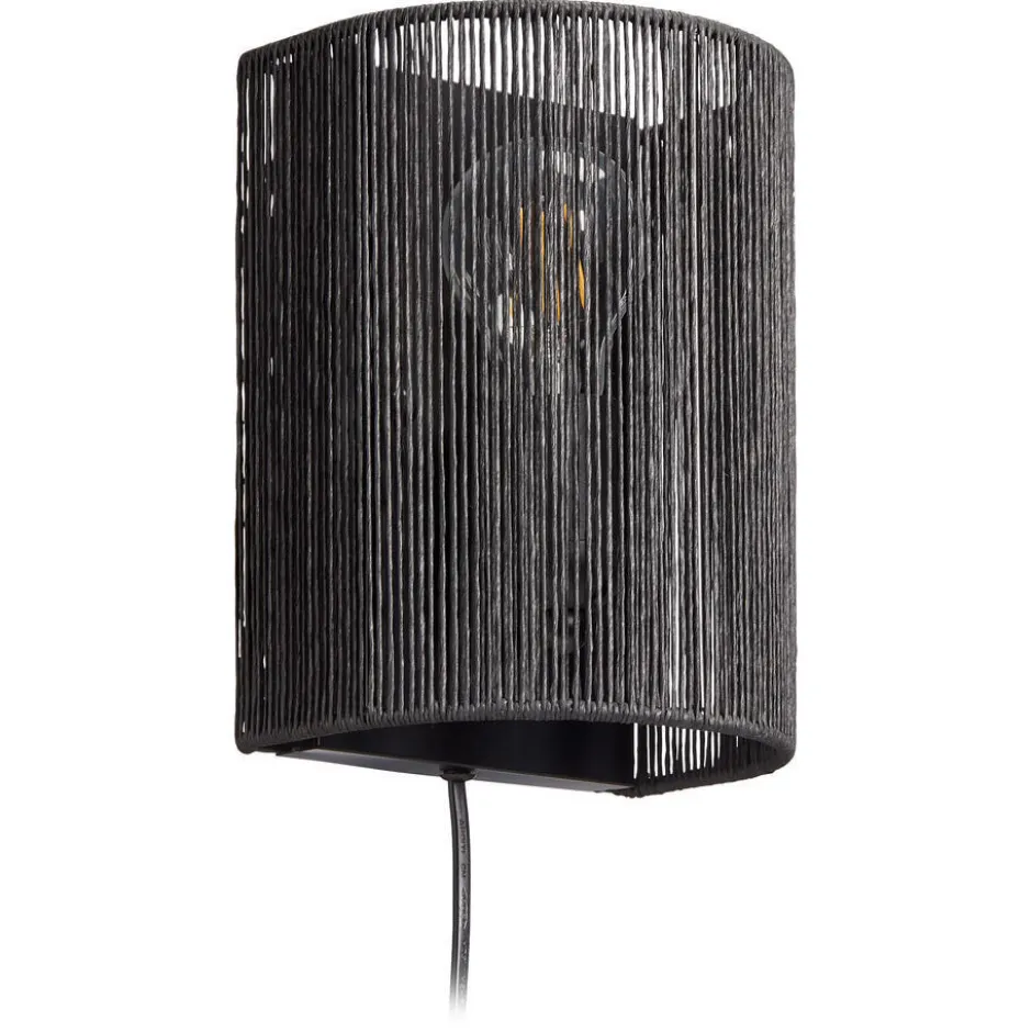 Wandlamp Cera Zwart|Kwantum Best