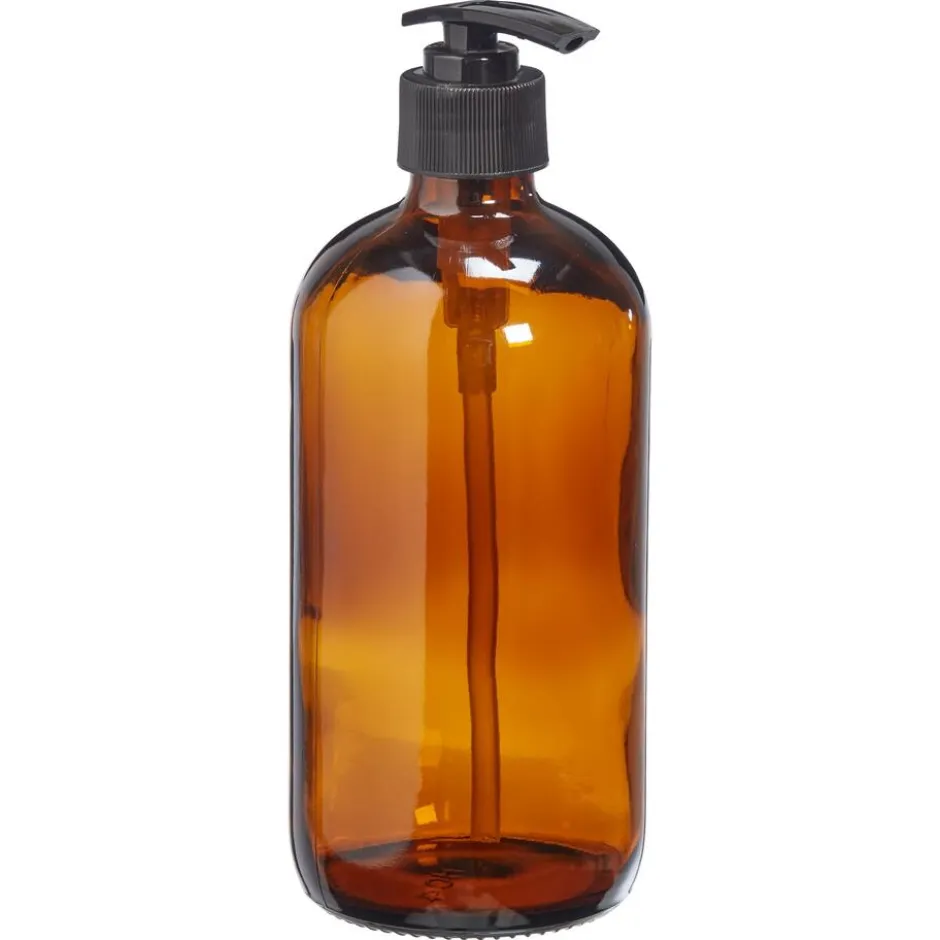 Zeeppomp Apothekersglas Bruin|Kwantum Sale